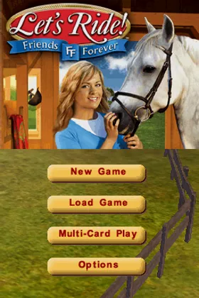Real Stories - Best Friends - Mon Poulain, Mon Cheval (Europe) (En,Fr,De,It,Sv,No,Da) screen shot title